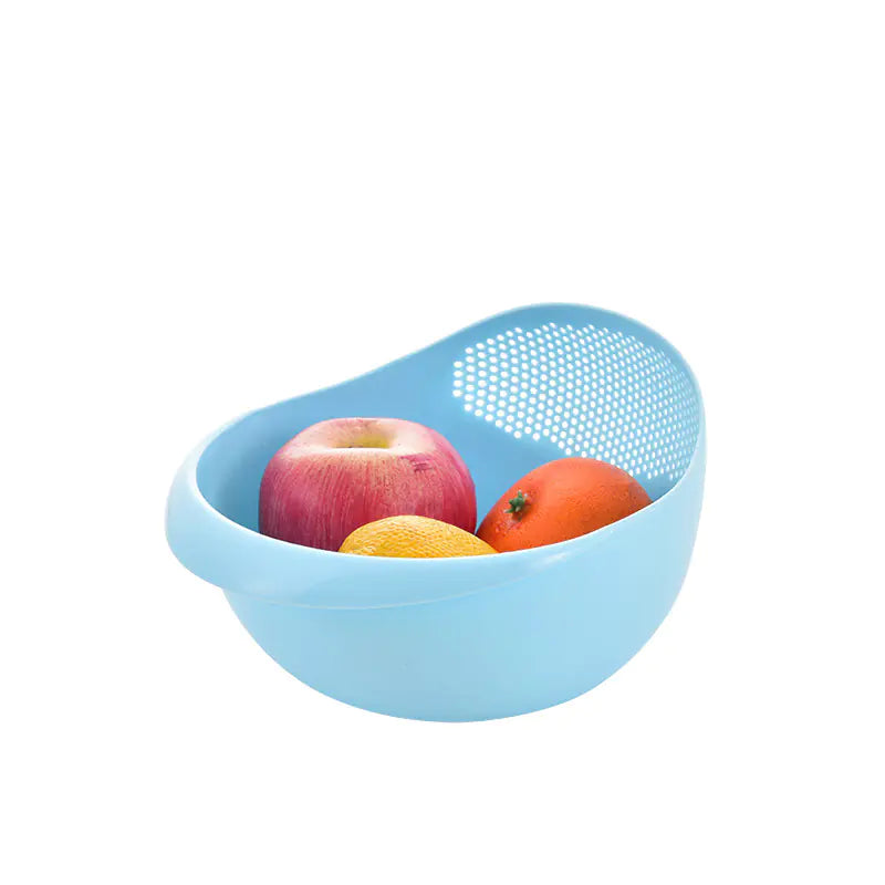 Multifunctional Vegetable and Fruit Washing Basket