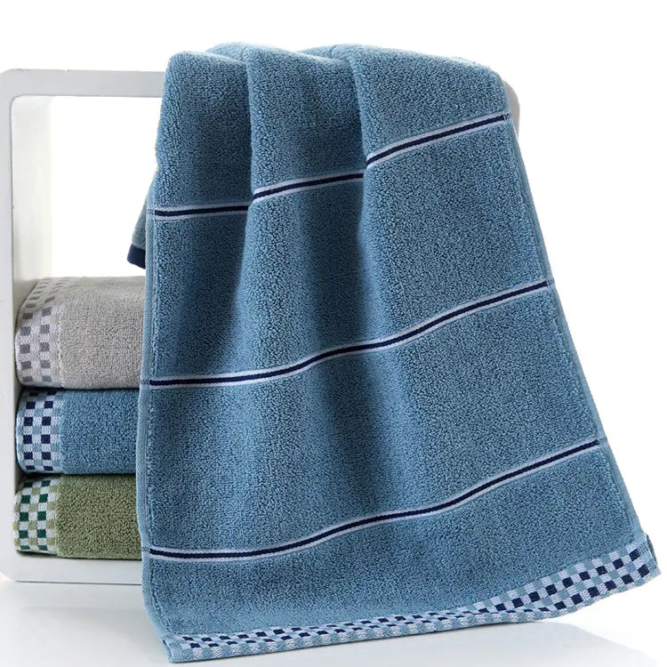 Soft Cotton Face Towel with Embroidery