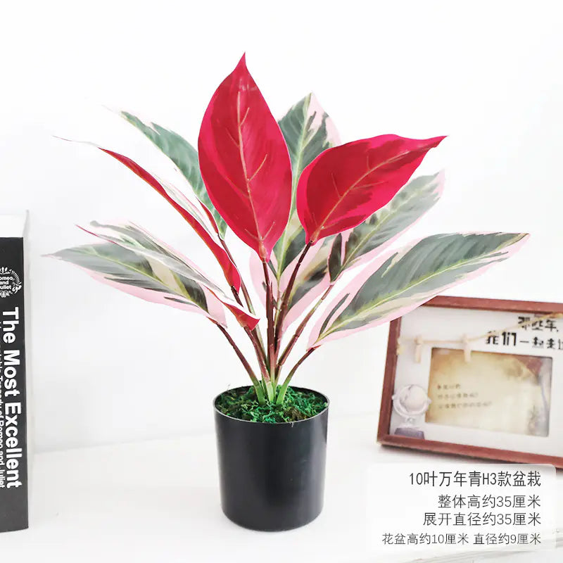 Artificial Monstera Plant for Home and Office Decor