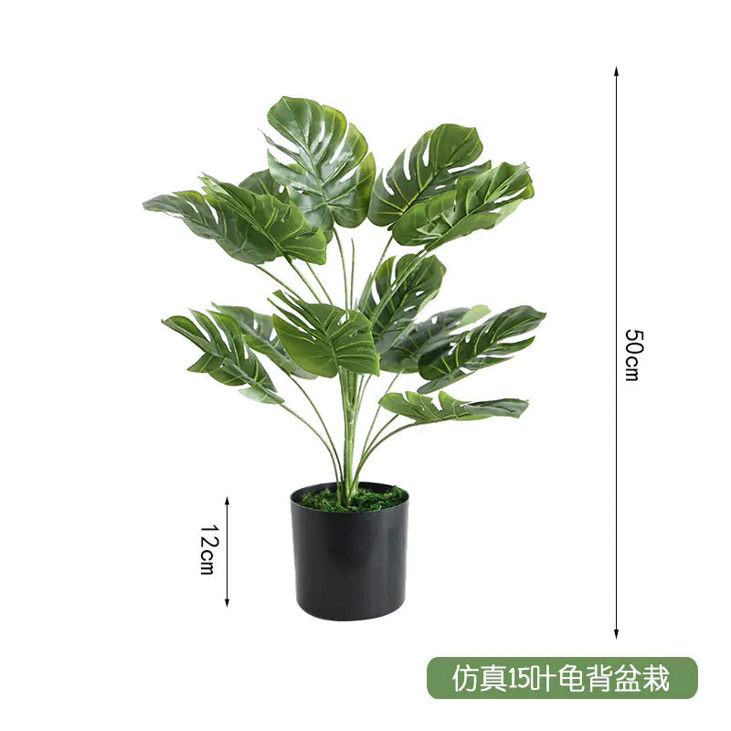 Artificial Monstera Plant for Home and Office Decor