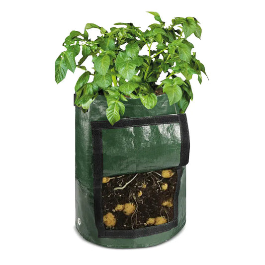 Breathable PE Plant Growth Bags for Potatoes & Tomatoes