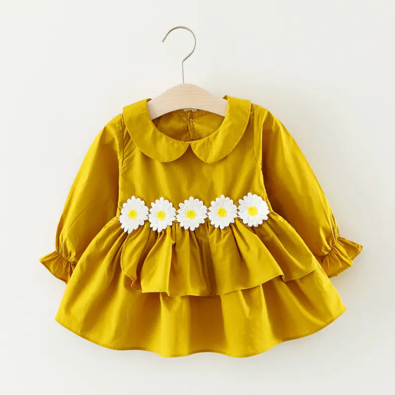 Girls Daisy Autumn Dress
