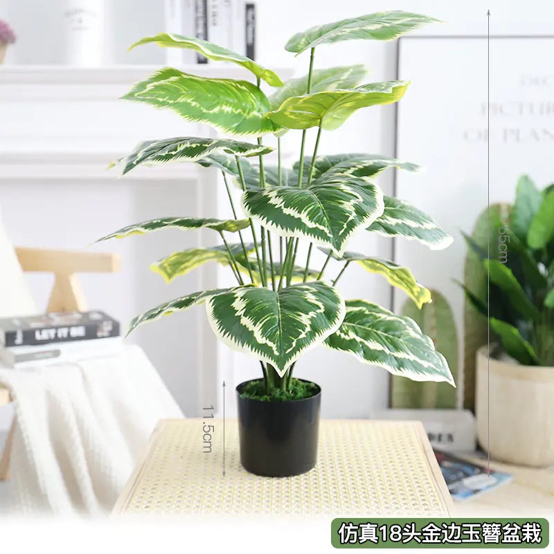 Artificial Monstera Plant for Home and Office Decor