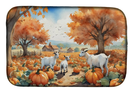 Autumn Dish Drying Mat
