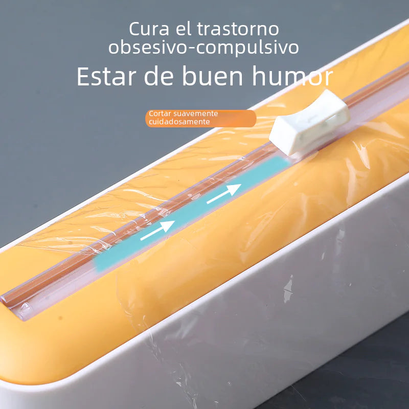 Magnetic Wall-Mounted Kitchen Foil and Wrap Cutter