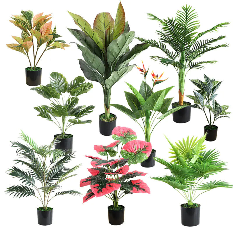 Artificial Monstera Plant for Home and Office Decor