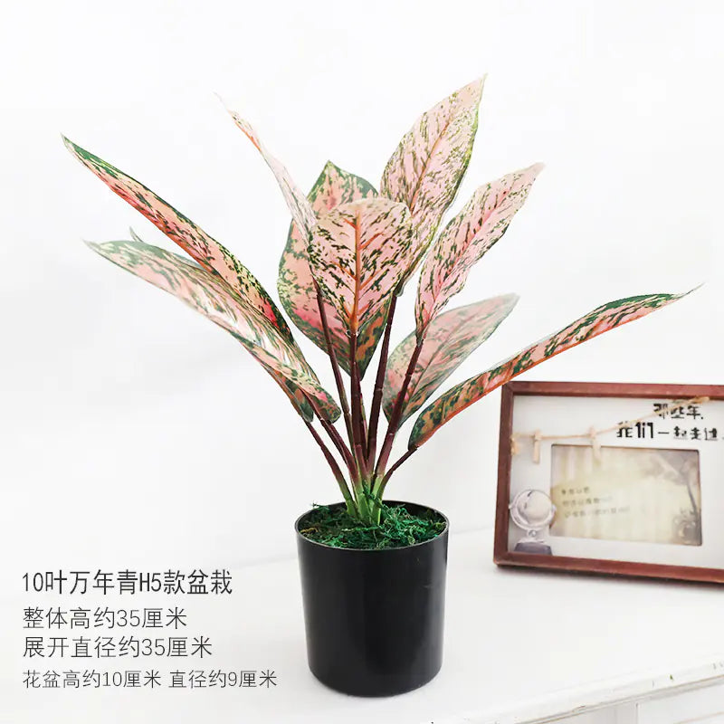 Artificial Monstera Plant for Home and Office Decor