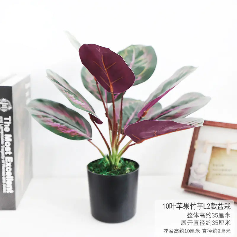 Artificial Monstera Plant for Home and Office Decor