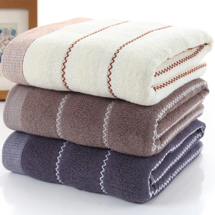 Soft Cotton Face Towel with Embroidery