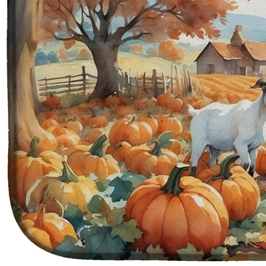 Autumn Dish Drying Mat