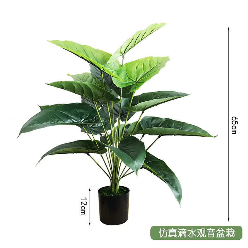 Artificial Monstera Plant for Home and Office Decor