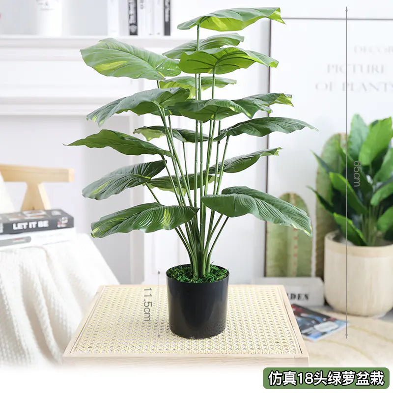 Artificial Monstera Plant for Home and Office Decor