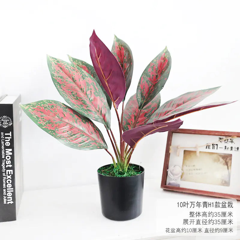 Artificial Monstera Plant for Home and Office Decor