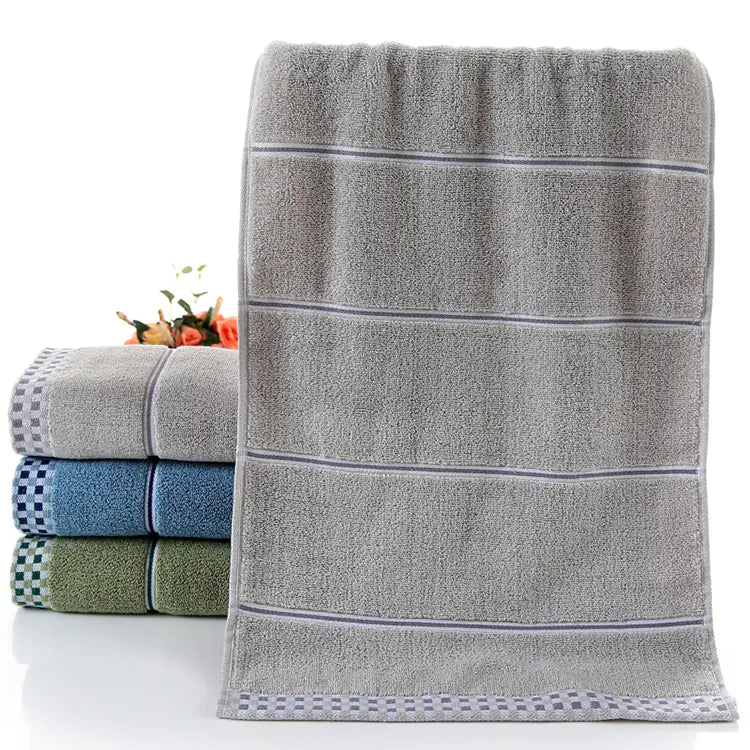 Soft Cotton Face Towel with Embroidery