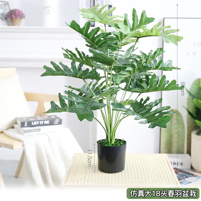 Artificial Monstera Plant for Home and Office Decor